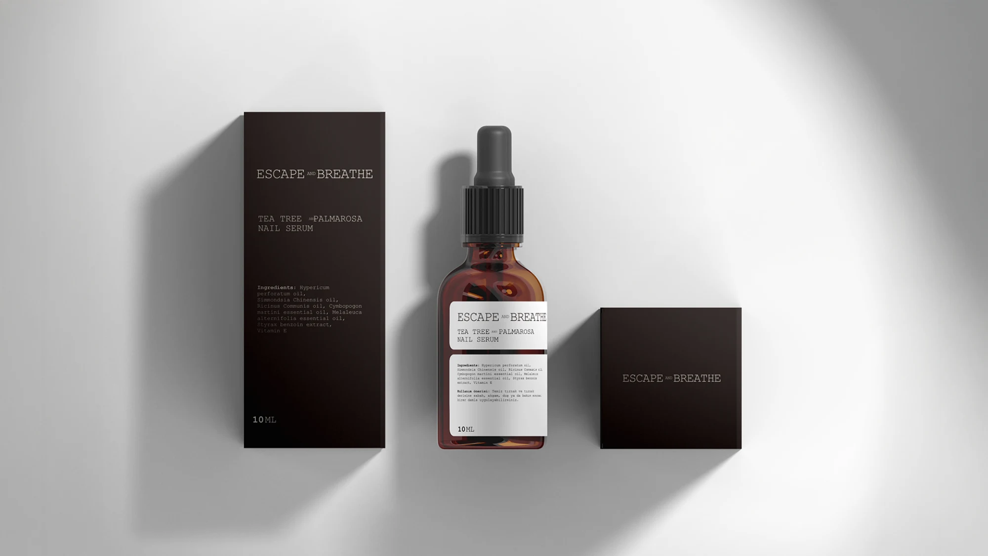 Escape & Breathe — Logo & Brand Identity / Print design / Design applications 2