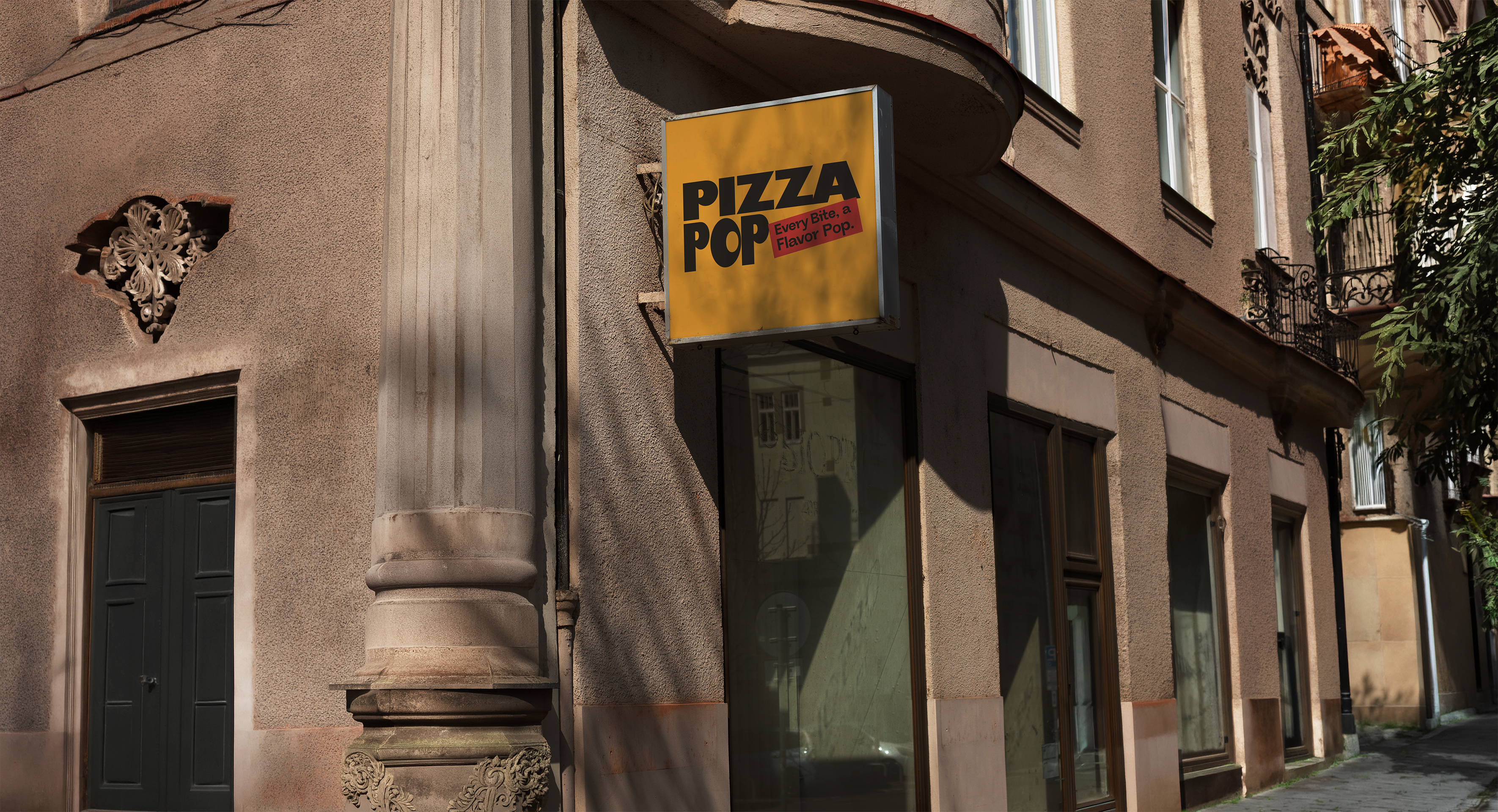 Pizza Pop — Logo & Brand Identity / Social media / Print design / Design applications 2