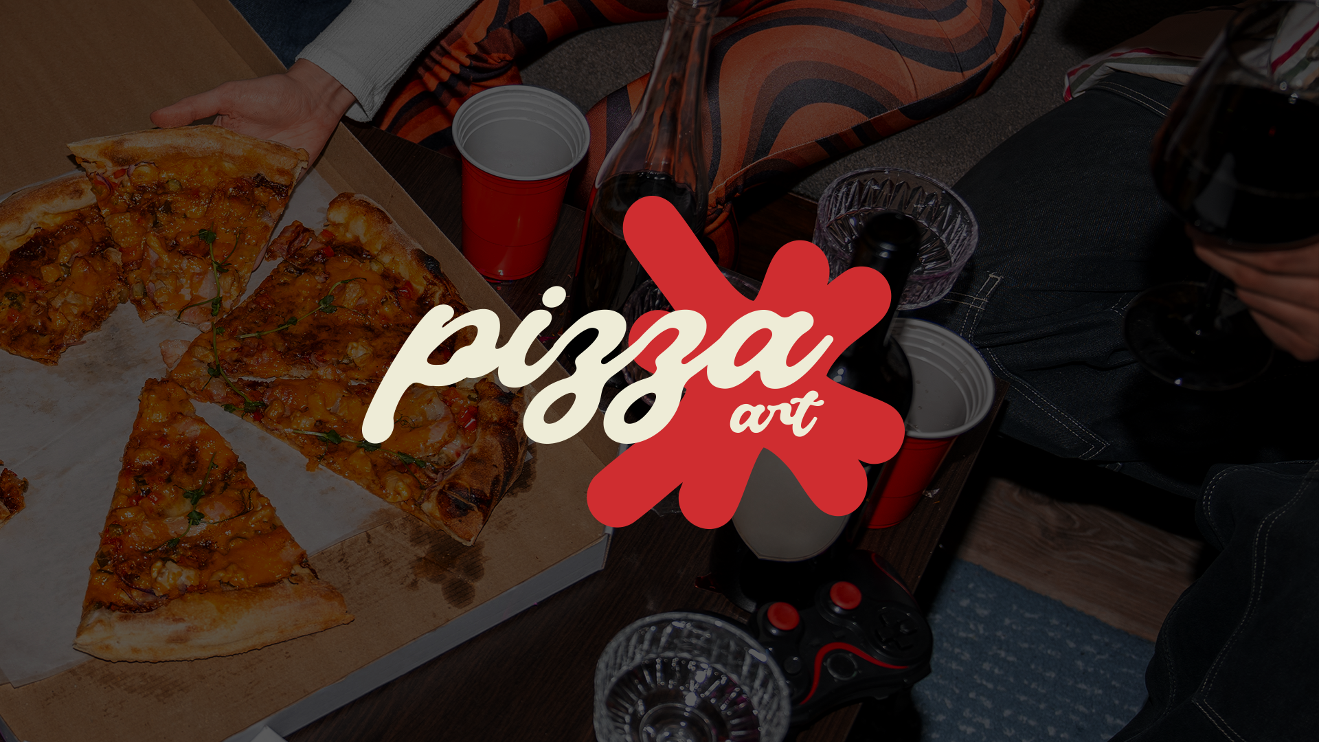 Pizza Art — Logo & Brand Identity / Print design / Design applications 3