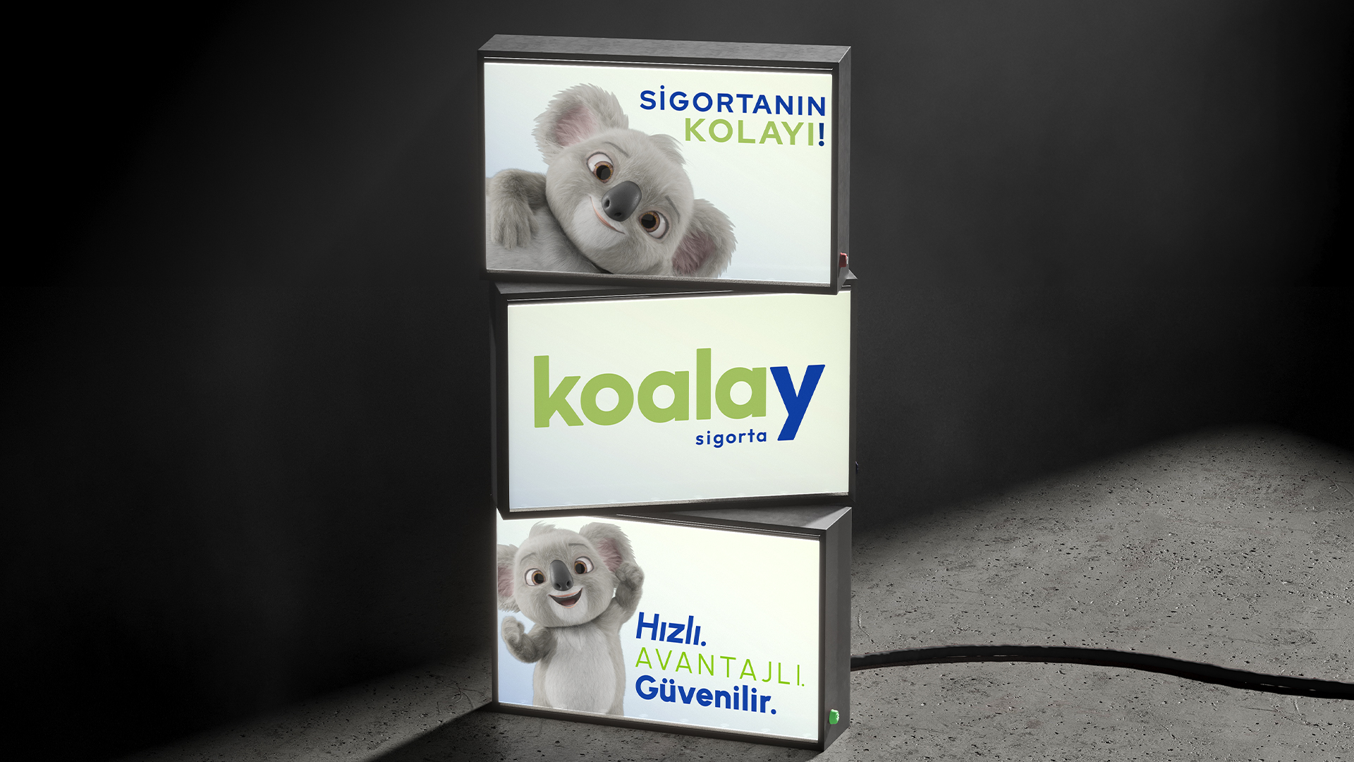 Koalay Sigorta — Logo & Brand Identity / Print design / Design applications 5
