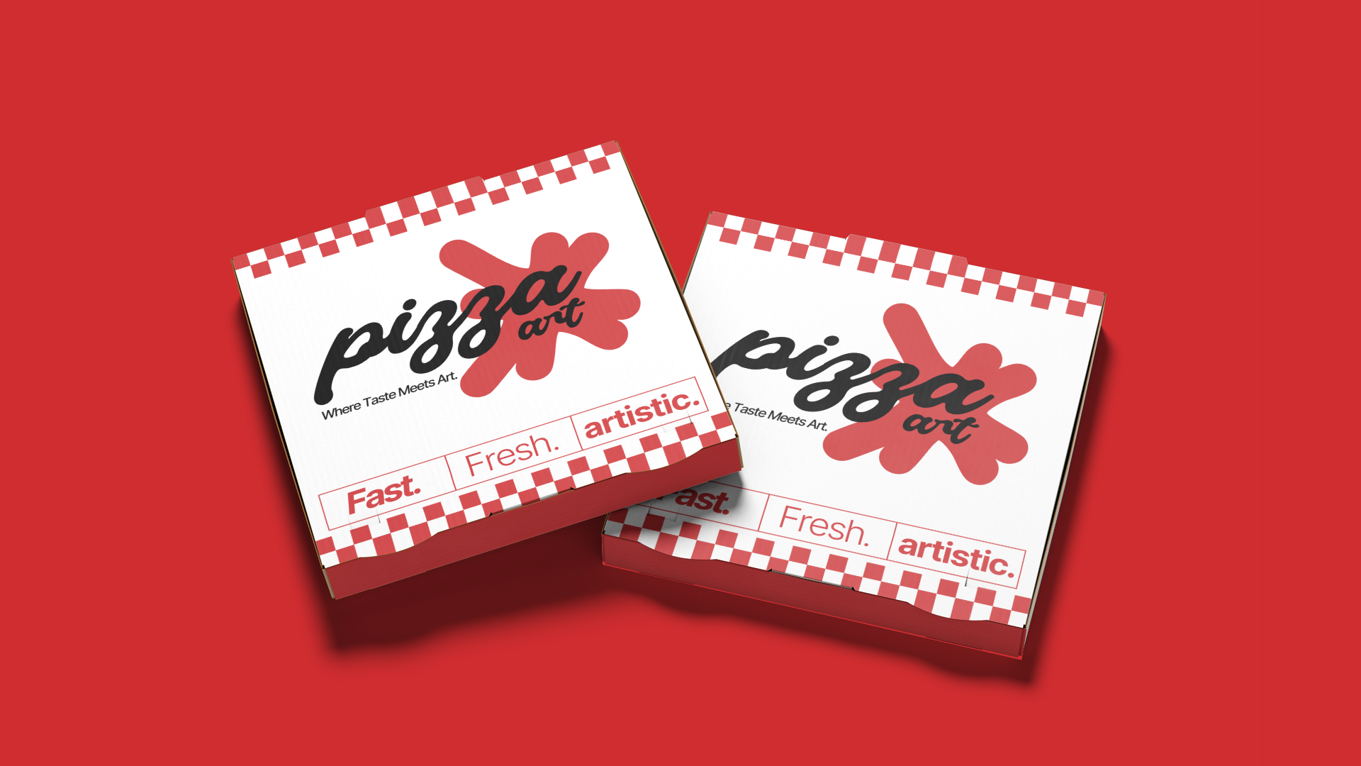 Pizza Art — Logo & Brand Identity / Print design / Design applications 4